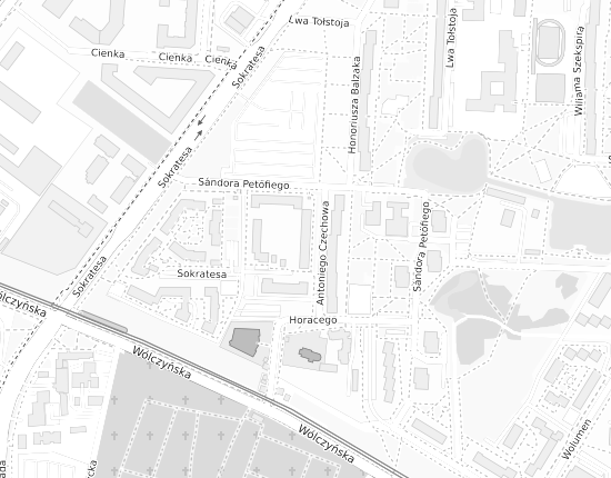 Mapa z adresem organizacji