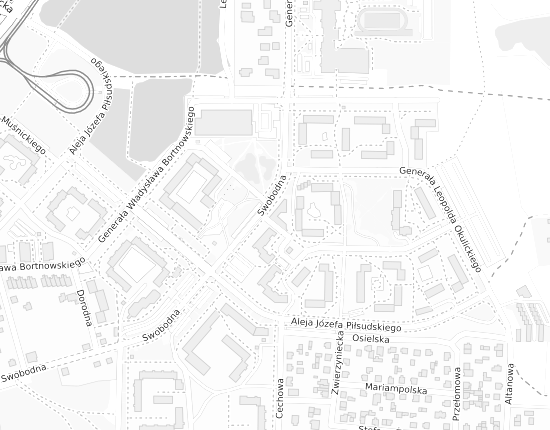 Mapa z adresem organizacji