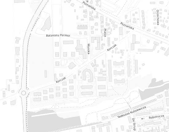 Mapa z adresem organizacji