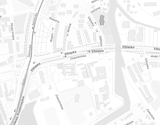 Mapa z adresem organizacji