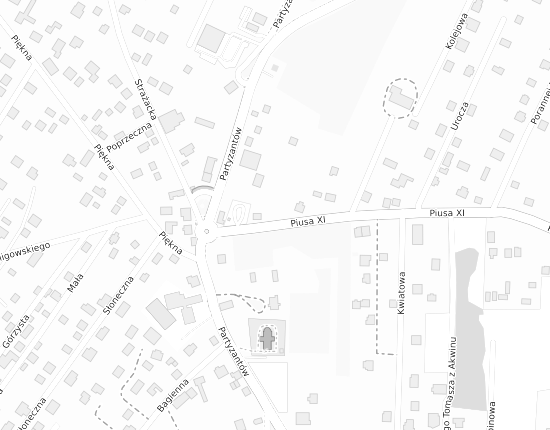 Mapa z adresem organizacji