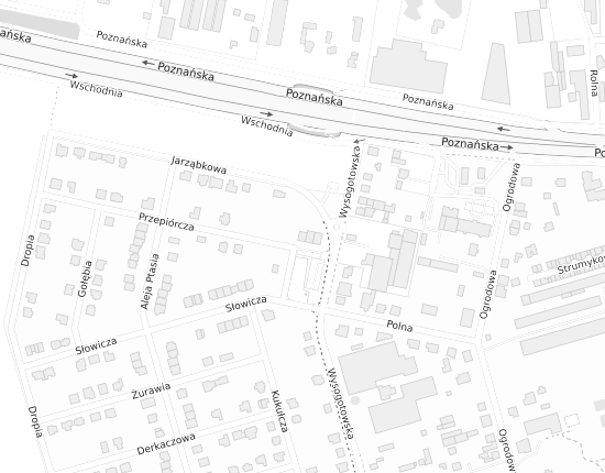 Mapa z adresem organizacji