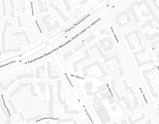 Mapa z adresem organizacji