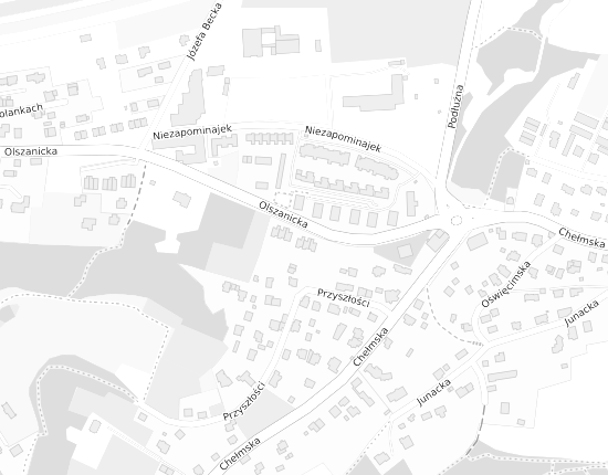 Mapa z adresem organizacji