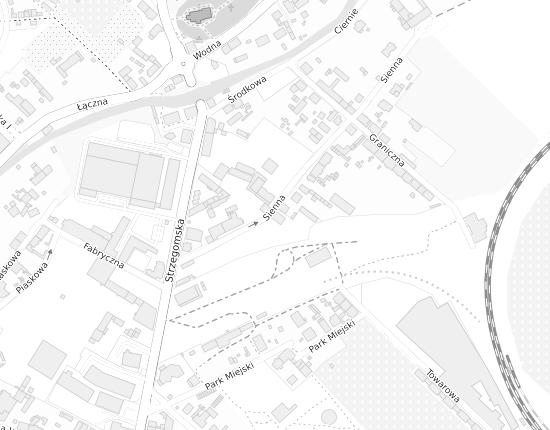 Mapa z adresem organizacji