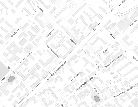 Mapa z adresem organizacji