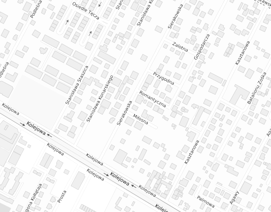 Mapa z adresem organizacji