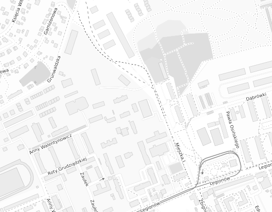 Mapa z adresem organizacji
