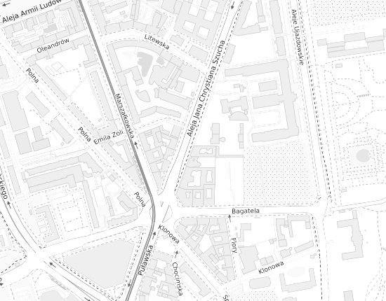 Mapa z adresem organizacji