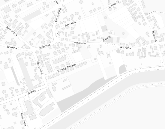 Mapa z adresem organizacji