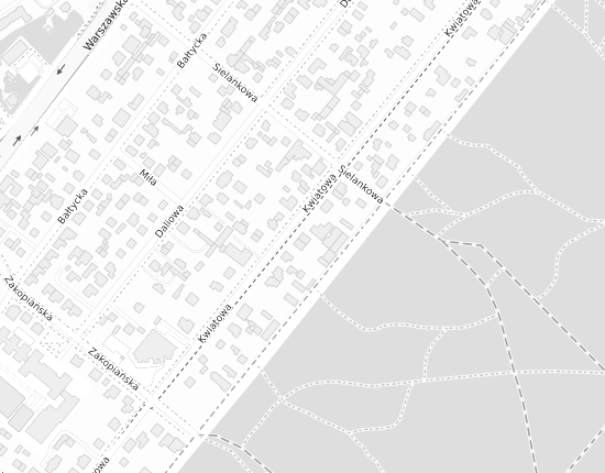 Mapa z adresem organizacji