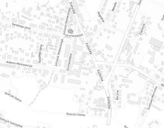 Mapa z adresem organizacji