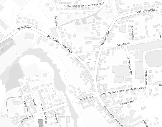 Mapa z adresem organizacji