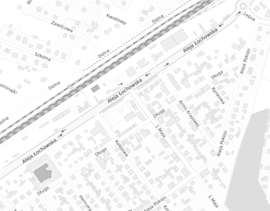 Mapa z adresem organizacji