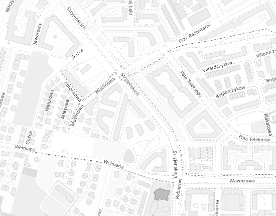 Mapa z adresem organizacji