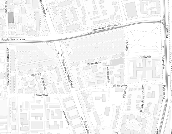 Mapa z adresem organizacji