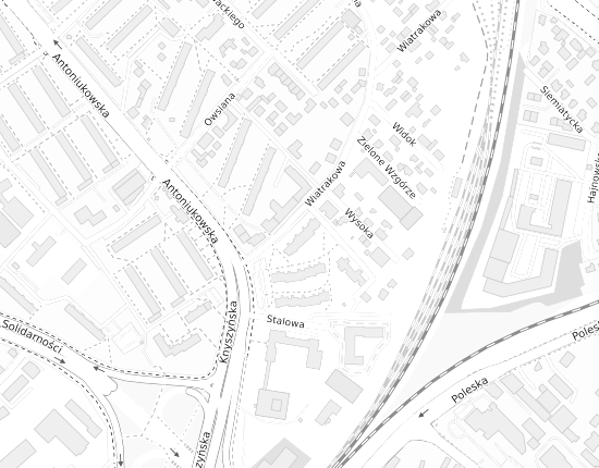 Mapa z adresem organizacji