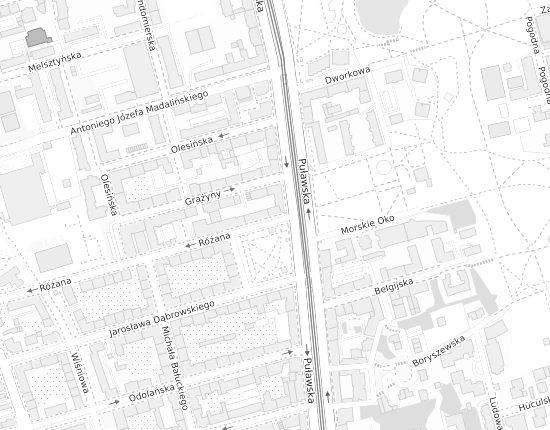 Mapa z adresem organizacji