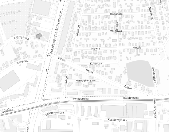 Mapa z adresem organizacji