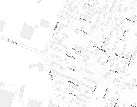 Mapa z adresem organizacji