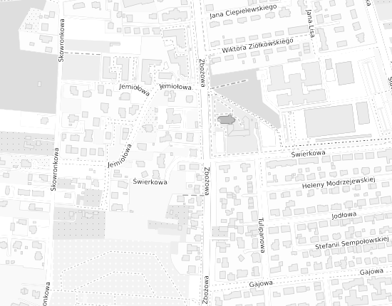 Mapa z adresem organizacji