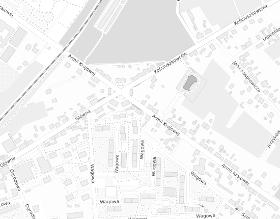 Mapa z adresem organizacji