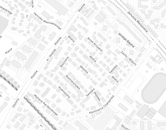 Mapa z adresem organizacji