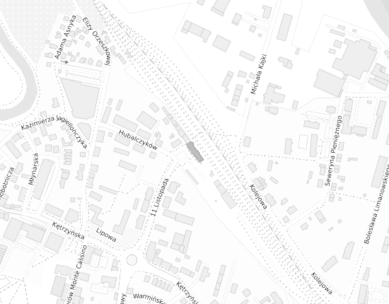 Mapa z adresem organizacji