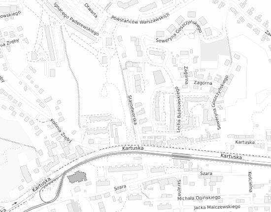 Mapa z adresem organizacji