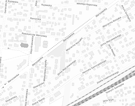 Mapa z adresem organizacji