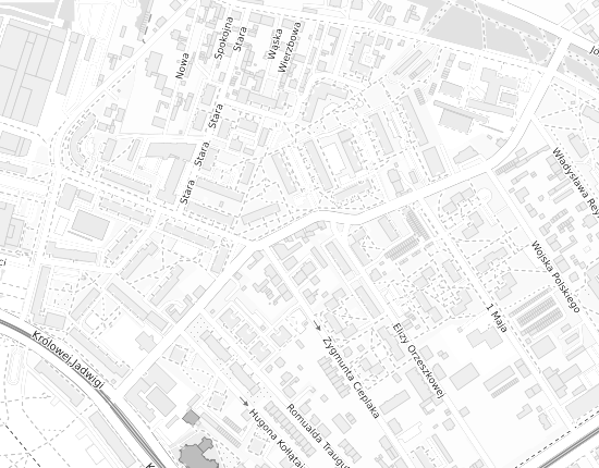 Mapa z adresem organizacji