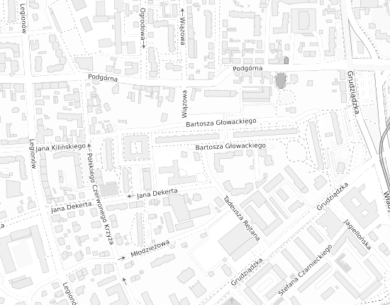 Mapa z adresem organizacji