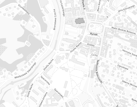 Mapa z adresem organizacji