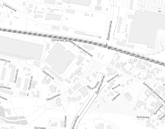Mapa z adresem organizacji