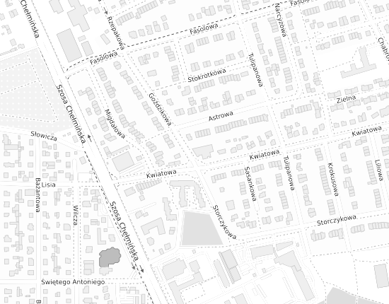 Mapa z adresem organizacji