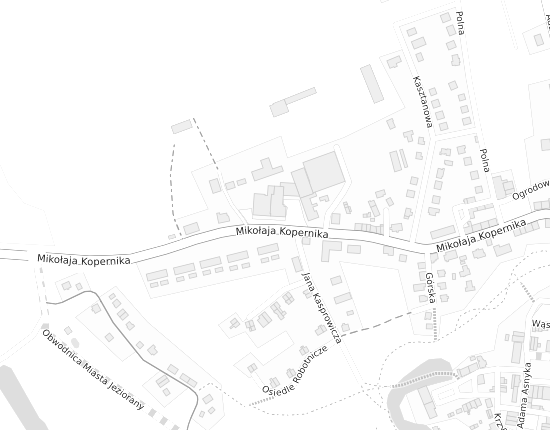Mapa z adresem organizacji