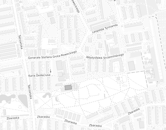 Mapa z adresem organizacji
