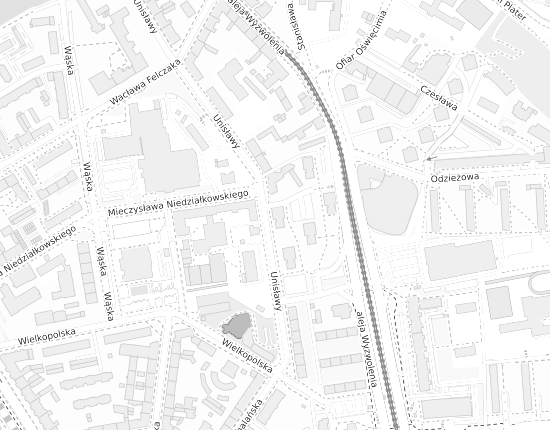 Mapa z adresem organizacji