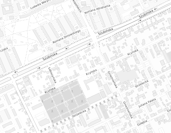 Mapa z adresem organizacji