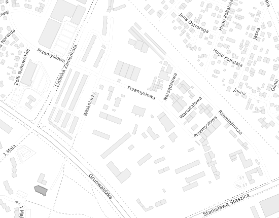 Mapa z adresem organizacji