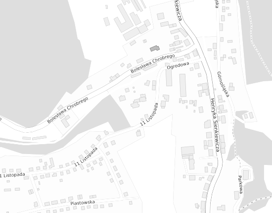 Mapa z adresem organizacji