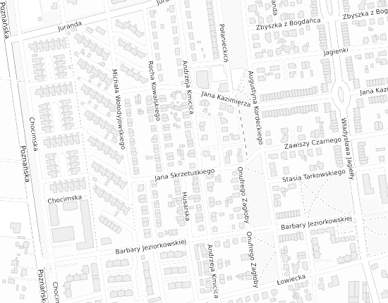 Mapa z adresem organizacji