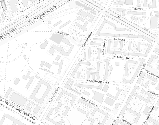 Mapa z adresem organizacji
