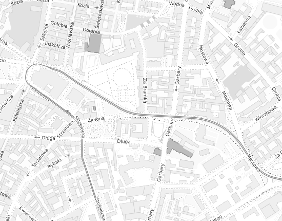 Mapa z adresem organizacji