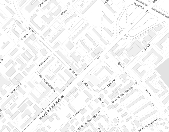 Mapa z adresem organizacji