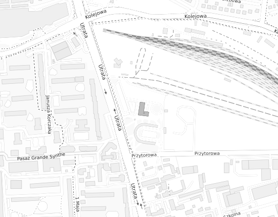 Mapa z adresem organizacji