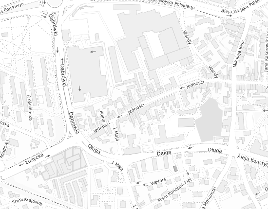 Mapa z adresem organizacji