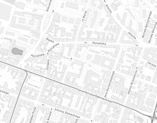 Mapa z adresem organizacji