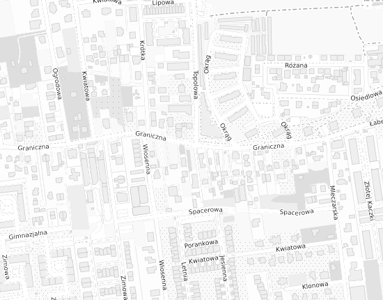 Mapa z adresem organizacji