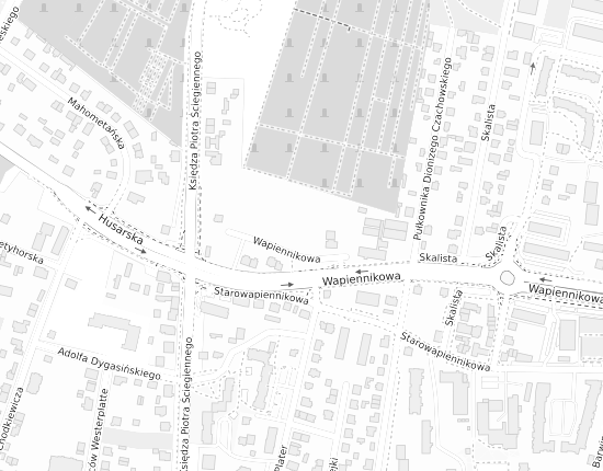 Mapa z adresem organizacji